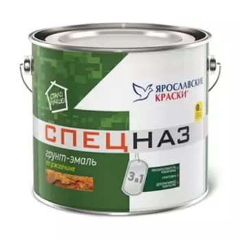 Грунт-эмаль по ржавчине серая 3кг