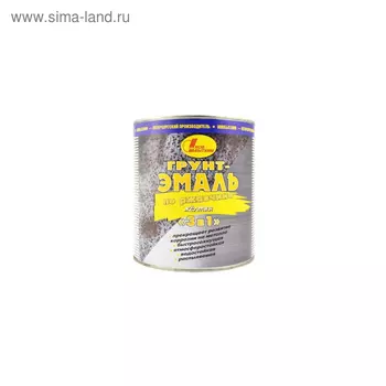 Грунт-эмаль по ржавчине желтая 1л