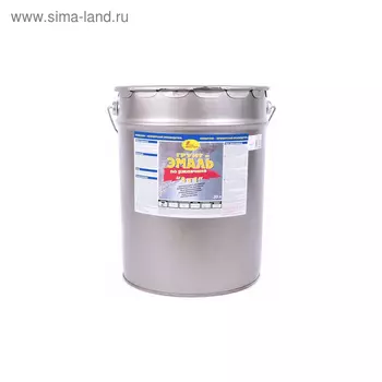 Грунт-эмаль по ржавчине желтая 20л