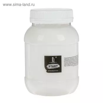 Грунт художественный акриловый прозрачный глянцевый 500 г, Luxart Start