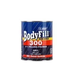 Грунт-наполнитель Body 300 3+1 2К (сер.) (1л)