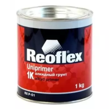 Грунт Reoflex Uniprimer, алкидный, серый, 1 кг