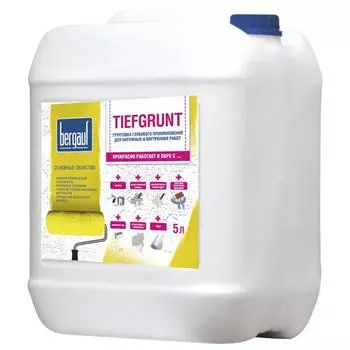 Грунтовка BERGAUF Tiefgrunt U, 5л