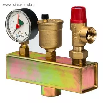 Группа безопасности котла STOUT SVS-0004-015025,до 50 кВт, без теплоизоляции