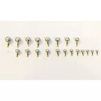 Груз "Чебурашка с вертлюгом " 14гр. (10шт.) (SFish)