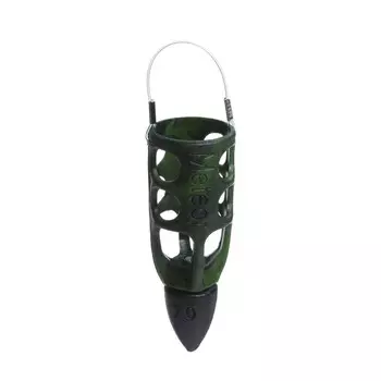Груз-кормушка пластиковая X-FEEDER PL CAMO BULLET METEOR M, цвет камо, 70 г, 30 мл