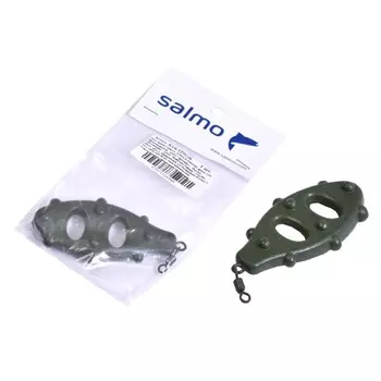 Груз Salmo с вертл. TURTLE SWIVEL green 120г