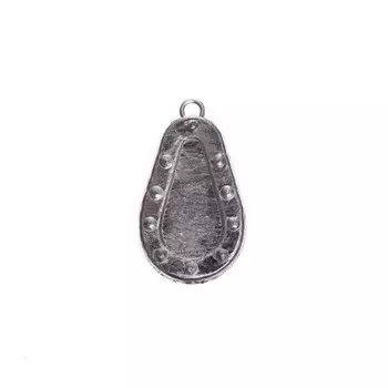 Груз YUGANA для карповой ловли гриппа 2 полная с ушком, 40 г