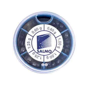 Грузила Salmo дробинка PL, 6 секций крупные, 70 г