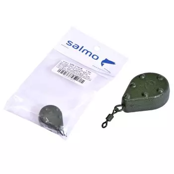 Грузило Salmo с вертл. BUN SWIVEL green 070г