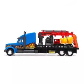 Грузовик инерционный «Автовоз», цвета МИКС