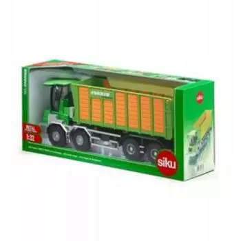 Грузовик Joskin Cargo-TRACK с прицепом-подборщиком