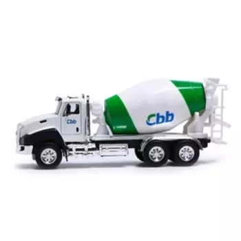 Грузовик металлический «Бетон», инерция, открываются двери, свет и звук