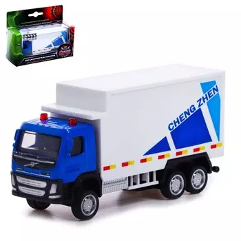 Грузовик металлический Volvo, 1:72, инерция