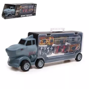 Грузовик «Акула. Перевозчик», с машинками 6 шт.