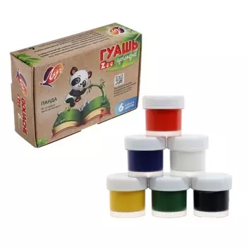 Гуашь 6 цветов 15 мл ZOO