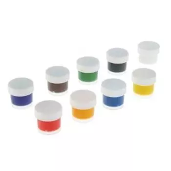 Гуашь 9 цветов 15 мл ZOO, МИКС