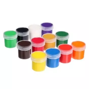 Гуашь художественная 12цв*40мл Спектр "Радуга" 480г 91С-202