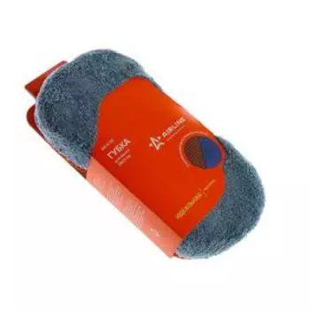 Губка Airline для мытья, из микрофибры и коралловой ткани