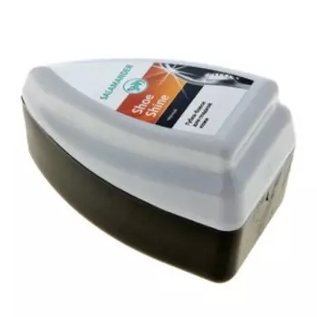 Губка-блеск для обуви Salamander Shoe Shine, для гладкой кожи, цвет чёрный