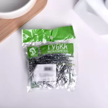 Губка для посуды Доляна, металлическая, спираль, 773.5 см