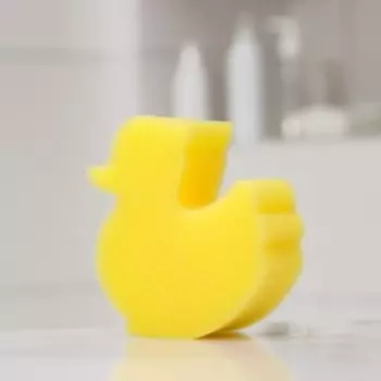 Губка для тела детская «Утенок», 99 см