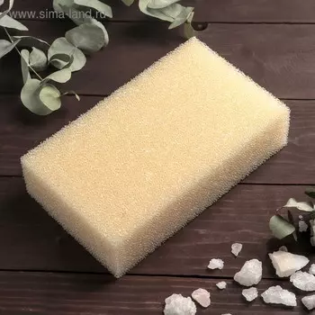 Губка для тела «Секрет красоты», 20125 см, антицеллюлитная