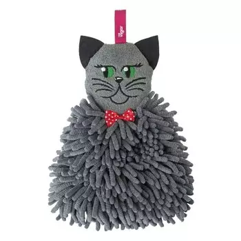 Губка из микрофибры Felix, цвет серый