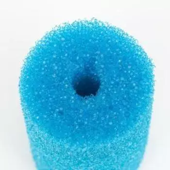 Губка круглая № 2, крупнопористая, 6612 см, синяя