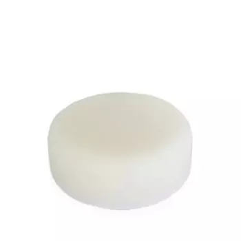 Губка полировальная Holex, на липучке, белая, 80 х 30 мм