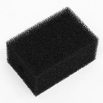 Губка прямоугольная запасная для фильтра, черная №5, 6х8х12 см