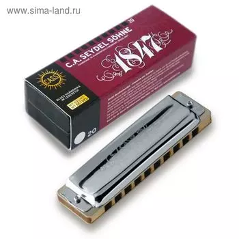 Губная гармошка Seydel Sohne 16201G 1847 Classic G