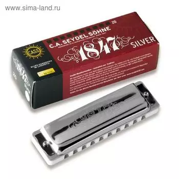 Губная гармошка Seydel Sohne 16301D 1847 Silver D