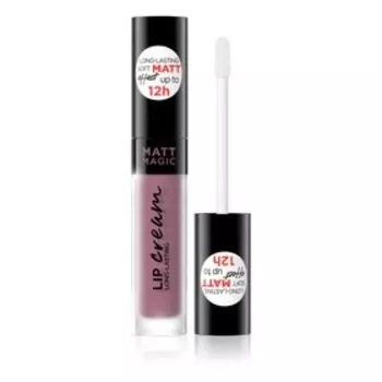 Губная помада жидкая Eveline Matt Magic Lip Cream, тон 16 rose nude/роза, 4,5 мл