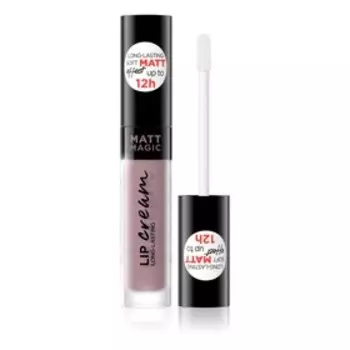 Губная помада жидкая Eveline Matt Magic Lip Cream, тон 19 dream pink/розовая мечта, 4,5 мл