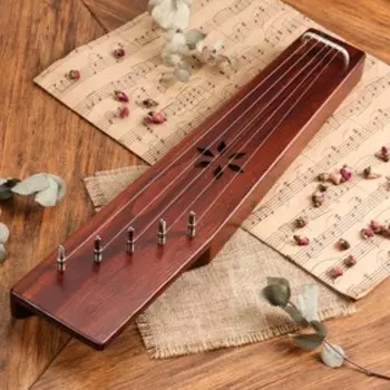 Гусли 5 струн детские, крыловидные