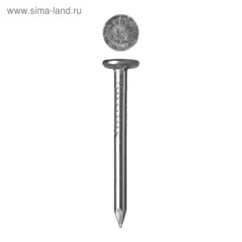 Гвозди с большой потайной головкой "ЗУБР Мастер", 3 50 мм, оцинкованные, в упаковке 5 кг
