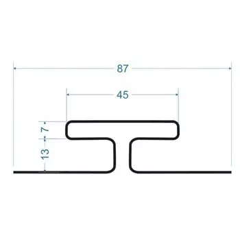 H-профиль Dcke PREMIUM Олива