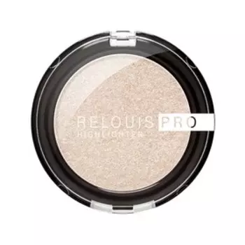 Хайлайтер компактный Relouis PRO Highlighter, тон №02 Champagne шампанское
