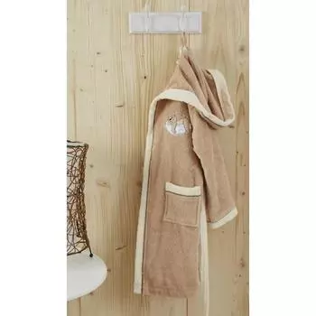 Халат детский4-5 года SEVIL, цвет бежевый