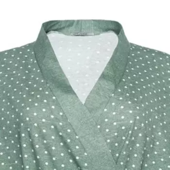 Халат домашний женский, цвет хаки, р-р 48