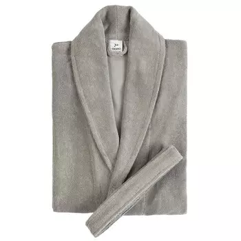 Халат махровый Essential, размер размер M, цвет серый