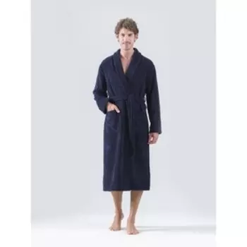 Халат махровый, Leon, размер L, цвет синий
