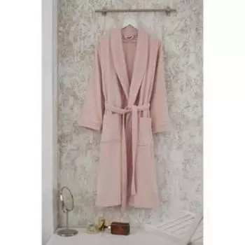 Халат махровый OREGON, размер 2XL, цвет пудровый