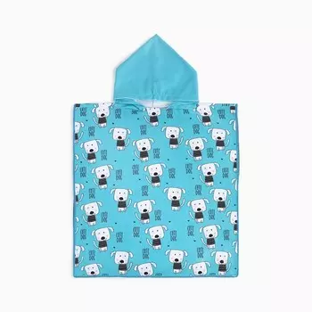 Полотенце - пончо детское LoveLife Cute Dogs, 60120 см