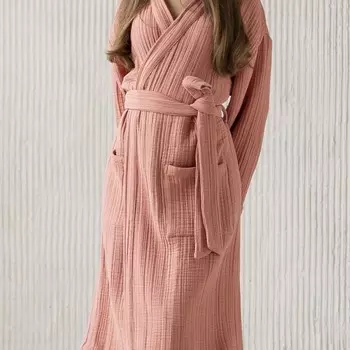 Халат «Шифу», размер M, цвет терракотовый