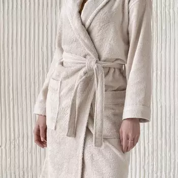 Халат «Тао», размер L, цвет бежевый