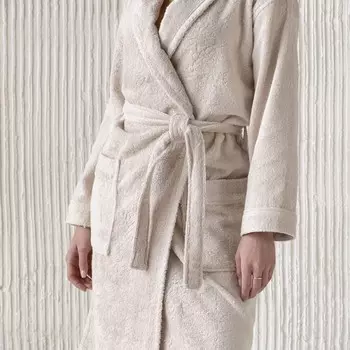 Халат «Тао», размер M, цвет бежевый