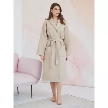 Халат унисекс Pamira, размер XXXL, цвет бежевый