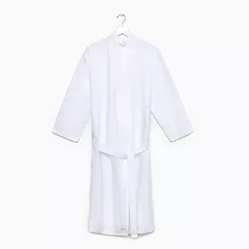 Халат вафельный мужской Экономь и Я рукав 3/4 цвет белый размер 54-56, 100% хлопок, 200 г/м2